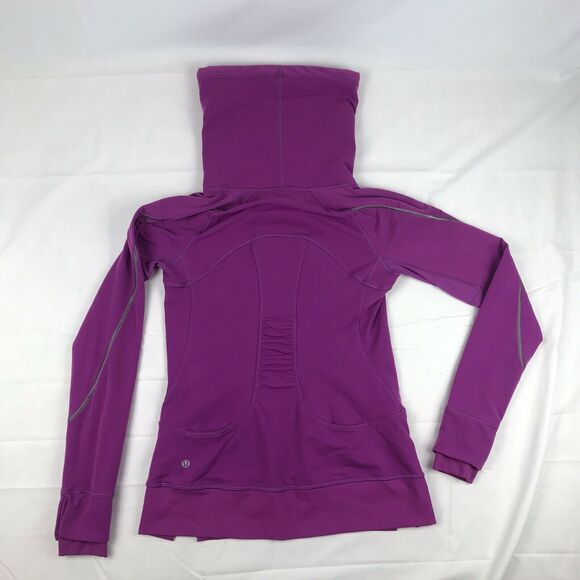 Lululemon Athletica Flurry Fighter pullover ultra violet Magenta Women's 6 - Picture 9 of 16